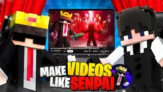 How To Edit Minecraft Videos Like Senpai Spider | Pro Editing Tutorial🔥✨