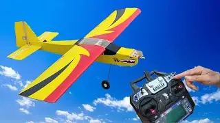 Terbang Perdana Pasang Gyro stabilizer di Rc Pesawat