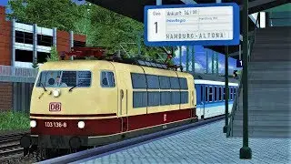 Let's Play Train Simulator 2018 | &Uuml;berhitzung der Lok | BR 103 Interregio | Hamburg Hannover Deluxe
