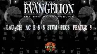 End of Evangelion DVD menu: This is (not) HD