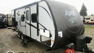 (Продано) HaylettRV.com - 2016 Coachmen Apex Ultralite 215RBK Outside Kitchen Travel Trailer