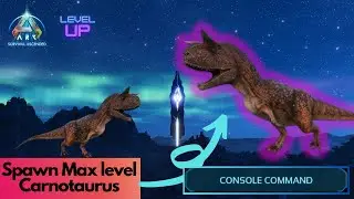 Tamed Carnotaurus Spawn Command | Ark Survival Ascended