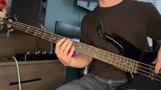 lose my cool - Amber mark , Franc Moody (Bass cover)