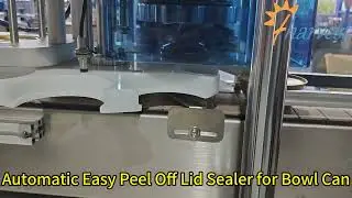 Automatic Easy Peel Off Lid Sealer for Bowl Can, Food Can Seaming Machine
