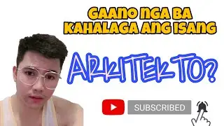 THE VALUE OF A FILIPINO ARCHITECT_Let Architecture be known to the Public