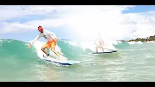 Surfing in Dominican Republic - Macao Beach in Punta Cana