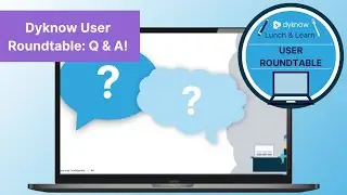 Winter Lunch & Learn: User Roundtable (Part 1)