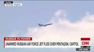 Unarmed Russian jet flies over US Capitol, Pentagon