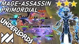 UNSTOPPABLE Mage-Assassin-Primordial BUILD | Dota Underlords Gameplay 13