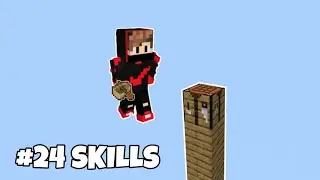 I Learned 24 Minecraft skills in 24 hours...