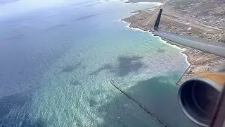 TOGA Max Power Take Off - Condor A321 Heraklion, Greece (4K)