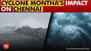 Chennai sees steady showers; flights cancelled, waterlogging as Cyclone Montha set for landfall
