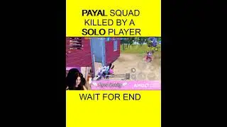 PAYAL GAMING Killed by a SOLO Player 🤫