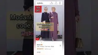 Stylish Abayas for modanisa with coupon code (US51) #fashion #hijab #dress