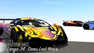 Larga 34: Sams Last Nerve | GTA5 Online Longhaul Stunt Race- Lemon Transforms Into Lemonade