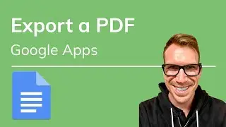 How to Export a PDF from Google Docs