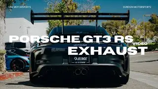 992 GT3 RS EXHAUST SOUND | Full Dundon System (No Music, Raw Audio) | TAG MOTORSPORTS