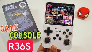 R36S Gaming Console Unboxing | 15,000 Game in r36s | Budget Retro Video Games