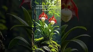 Forest Orchids That Resemble Monkey Faces #orchids #flowers #monkey #shortvideo #shorts #viralshorts