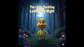 The Little Chikki Lost in the Night 🌙🦆 | Silent Animated Kids Story | Kindness & Hope