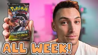 Opening Champion's Path ALL Week! [Daily Pokemon Pack Opening]