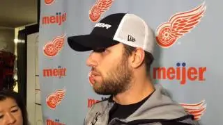 Red Wings' Riley Sheahan calls Pavel Datsyuk 'the best player I've ever seen'