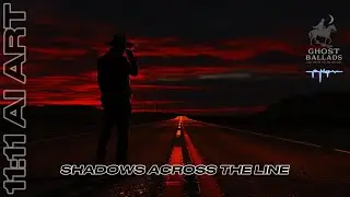 Shadows Across the Line | Dark Outlaw Country Song (Western Noir Cinematic)
