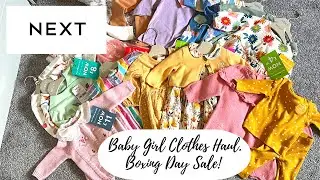 NEXT Boxing Day Sale: HUGE Haul of Baby Girls Clothes!