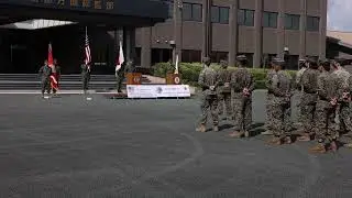 Resolute Dragon 25. U.S. Marines and Japan Self-Defense Force conduct closing ceremony.
