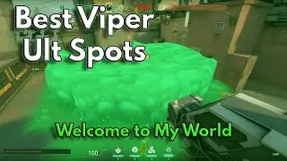 ЛУЧШИЕ УЛЬТ-МЕСТЫ Все карты: Viper Guide Valorant