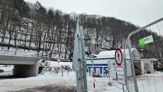 stavba mosta cez Hron na 