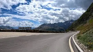 Timmelsjoch to Passo Giovo Alps Virtual Cycling Ultra HD Video