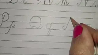 A to Z  calligraphy lettering# pencil art#handwriting #cursive