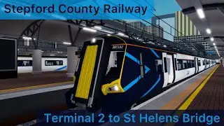 SCR v2.3.2 - Terminal 2 to St Helens Bridge timelapse - Class 380 Desiro