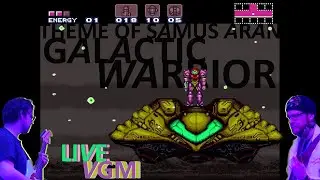 Theme of Samus Aran LIVE (full band) Super Metroid Cover