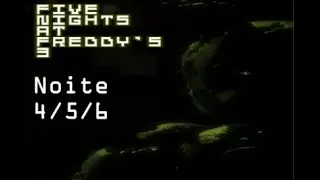 FNAF 3, noite 4, 5 e 6 #fnaf #roblox