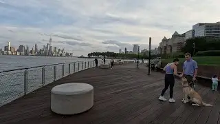 Hoboken Waterfront, New Jersey - August 30, 2023