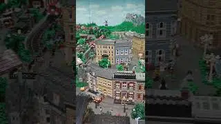 Lego Museum Tram #shorts #legocity  #bob brickman & brickstory museum