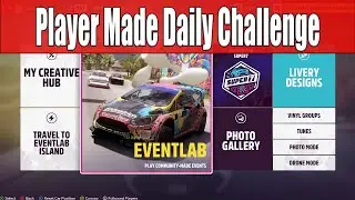Forza Horizon 5 Player Made Daily Challenge Play any Eventlab from the Creative Hub