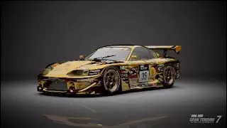 Gran Turismo 7: Livery Editor - Creating a TDWT Team Victory design on Toyota Supra GT500 '97