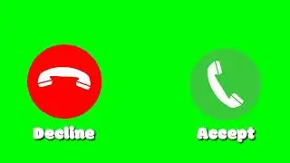 Accept And Decline Amazing Green screen Template||Viral Green screen Template ||Free To Use 💯