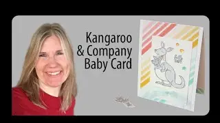 Kangaroo & Company Baby Card