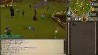 Runescape Gnome Ball Minigame