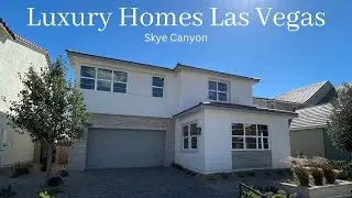 Modern Luxury Homes For Sale Skye Canyon Las Vegas | Toll Brothers Lanzo Tour $716k+