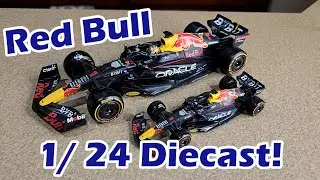 NEW 1/24 Scale Diecasts! Red Bull RB18 Max Verstappen 1/24 Scale Diecast - F1 Diecast Review