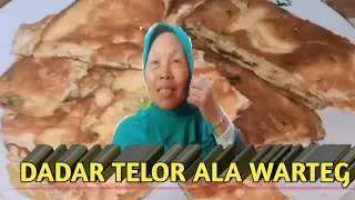 DADAR TELOR ALA WARTEG DAN TAHU SUTRAKU