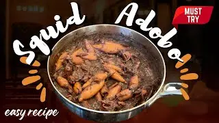 Watch this now! Easy step by step squid adobo recipe!