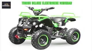 Electrische Miniquad / kinderquad  Torino deluxe van Motorpromo.nl