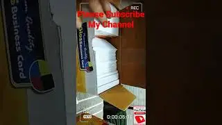 How to order Visiting Card Single-side print tharmal  gloss lamination Shiny Look New Packing.