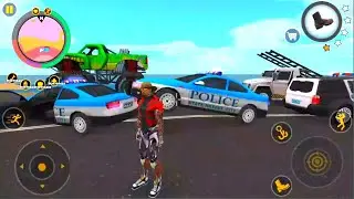 Rope hero 3 new version gameplay | Rope hero all city fighting trailer | Android gameplay